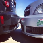 Bumper Kiss at NOLA Motorsports Park - http://instagram.com/beautysgotmuscle